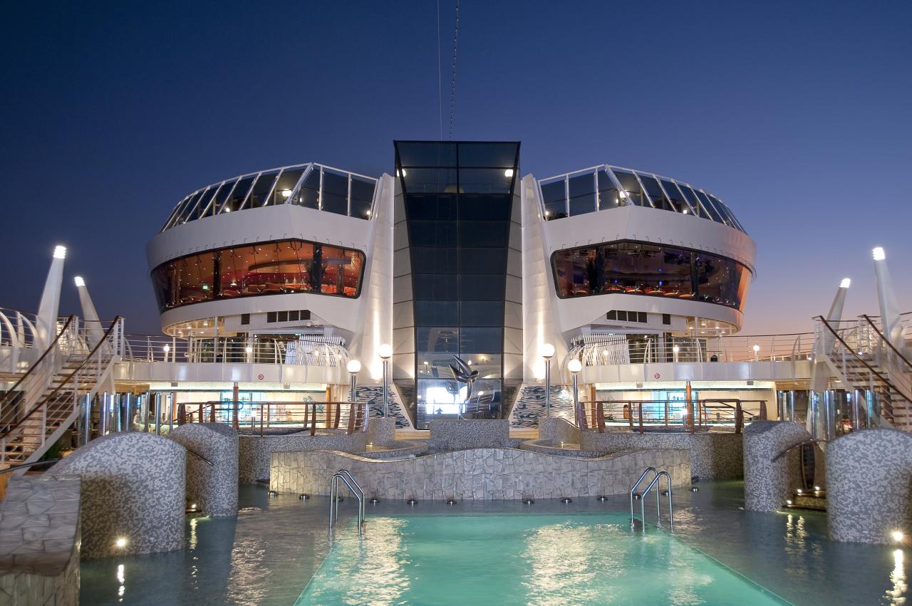Zábava na lodi MSC Splendida
