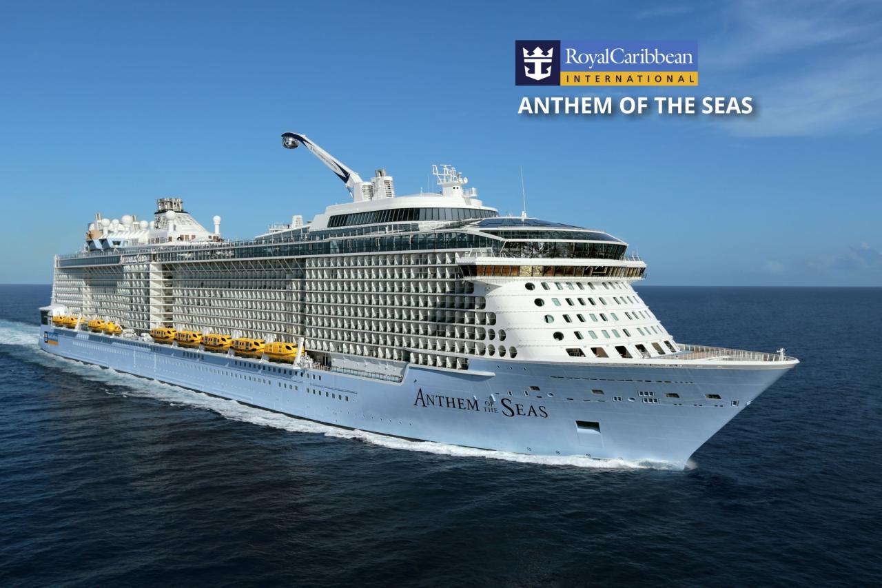Havaj, Kanada z Honolulu na lodi Anthem of the Seas