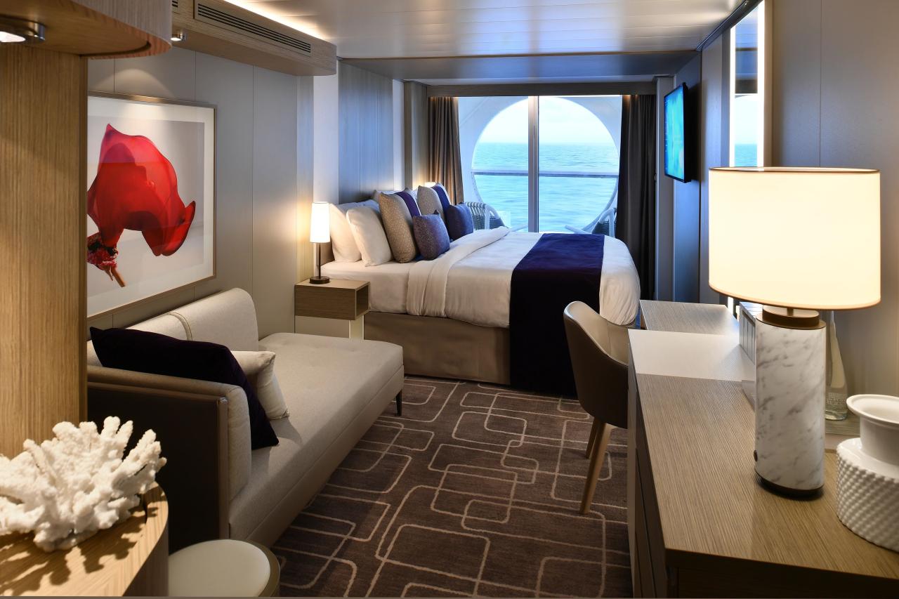 Kajuta s oknem Celebrity Edge