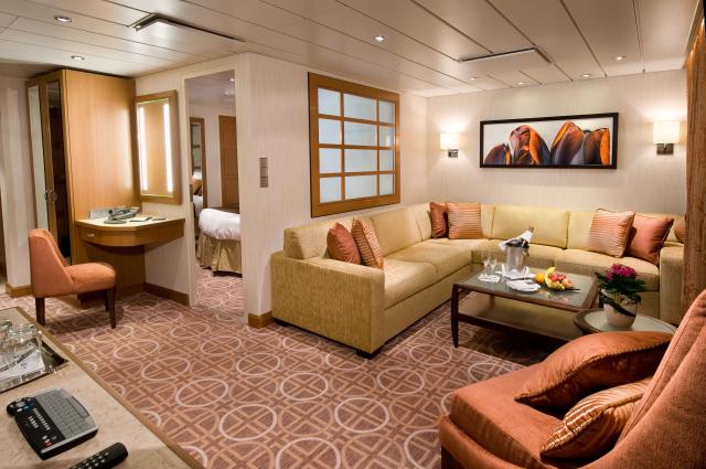 Apartmá Celebrity Solstice