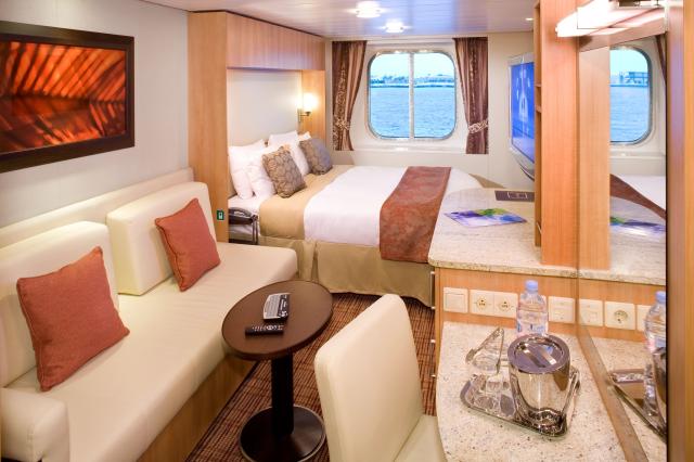 Kajuta s oknem Celebrity Solstice