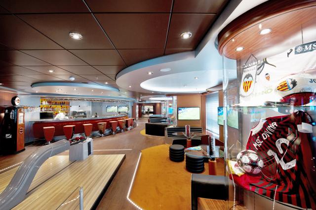 Zábava na lodi MSC Divina