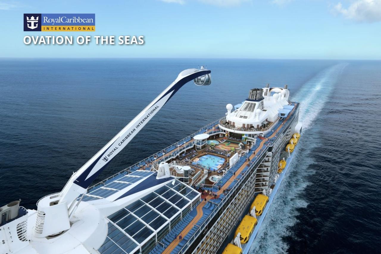 Singapur, Penang ze Singapuru na lodi Ovation of the Seas