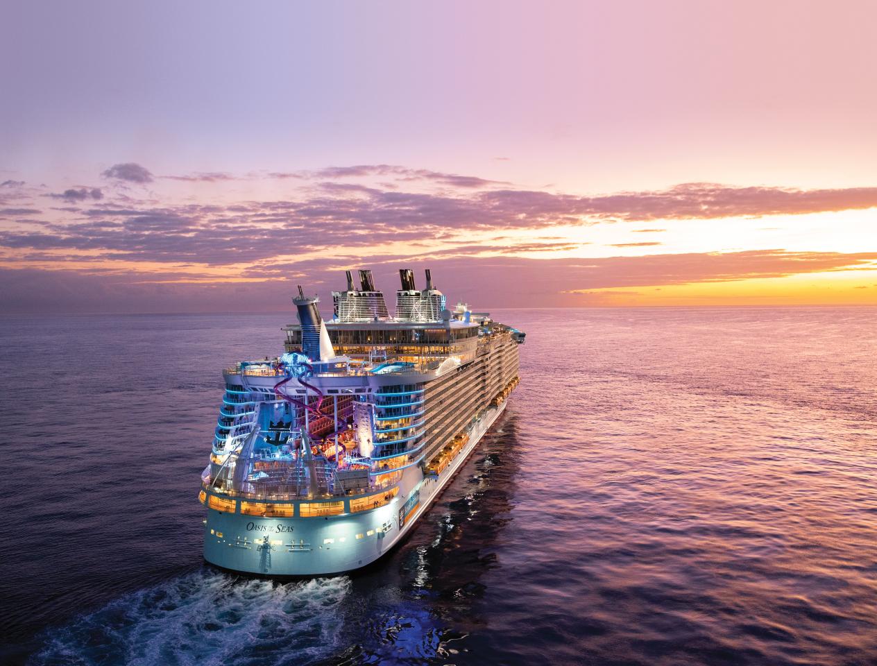 USA, Mexiko, Cococay z Ford Lauderdale na lodi Oasis of the Seas