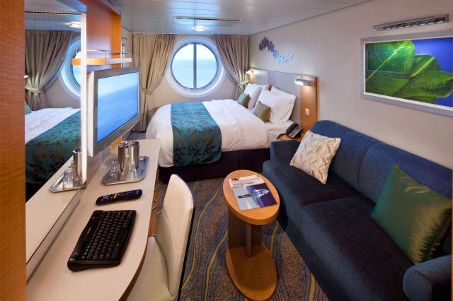 Kajuta s oknem Oasis of the Seas
