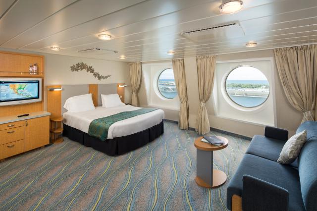 Kajuta s oknem Oasis of the Seas