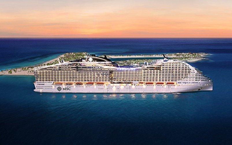 USA, Mexiko, Honduras, Ocean Cay z Miami na lodi MSC World America