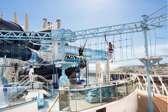 Zábava na lodi MSC Meraviglia