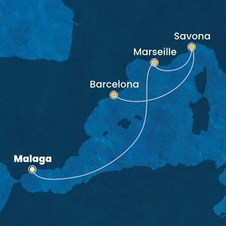 Mapka plavby