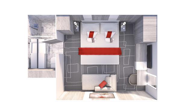 Kajuta vnitřní Celebrity Beyond