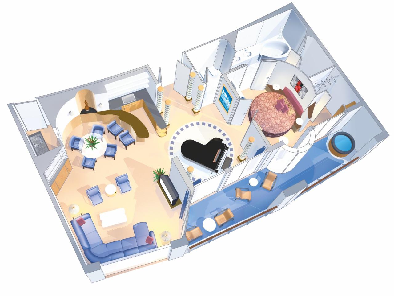 Apartmá Explorer of the Seas