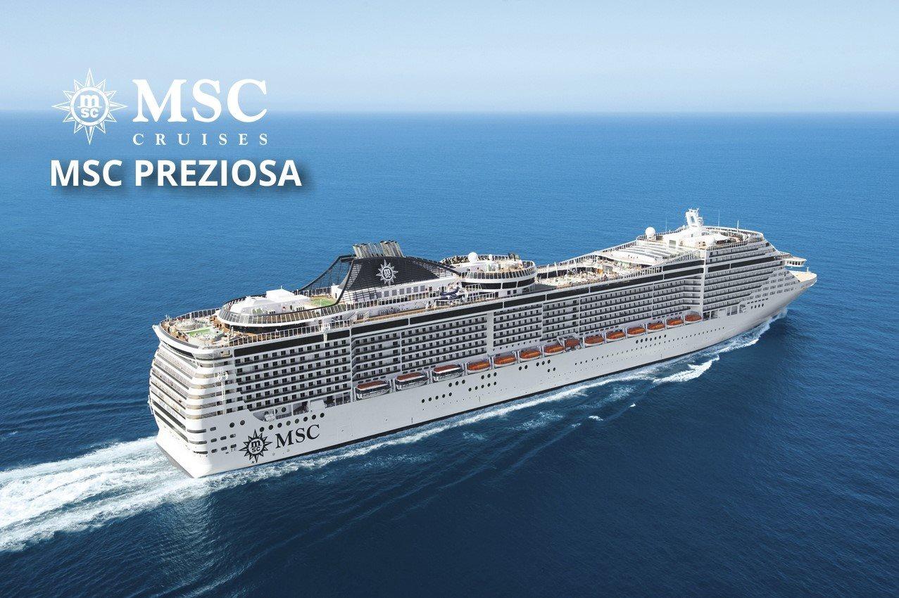Velká Británie, Německo, Belgie, Nizozemsko ze Southamptonu na lodi MSC Preziosa