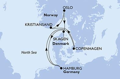 Mapka plavby