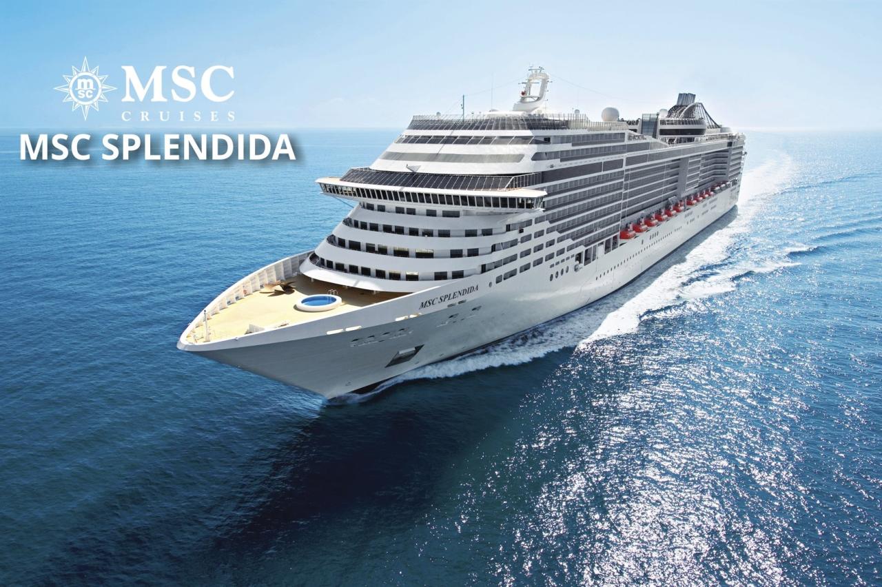 Itálie, Malta, Španělsko, Velká Británie, Maroko, Brazílie, Uruguay, Argentina z Cagliari na lodi MSC Splendida