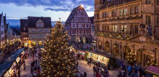 ROTHENBURG advent v bráně středověku