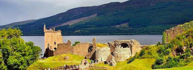 Urquhart Castle.