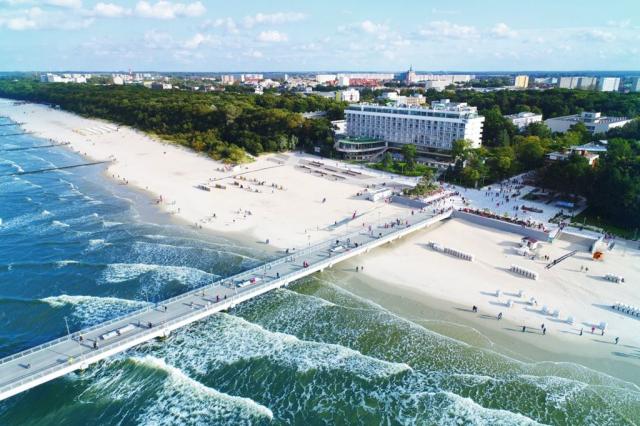 Lázeňský hotel Bałtyk, Kołobrzeg, Baltské moře, Polsko: Dovolen