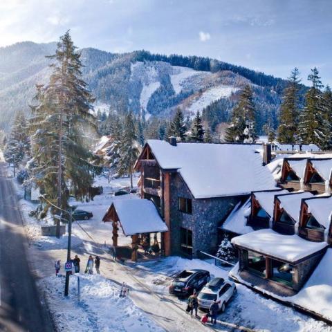Hotel Tri Studničky, Demänovská dolina, Nízké Tatry, Slovensko