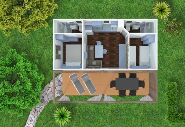 Mobilní dům HH PREMIUM - MARAVEA PREMIUM VILLAGE, Aminess Marav