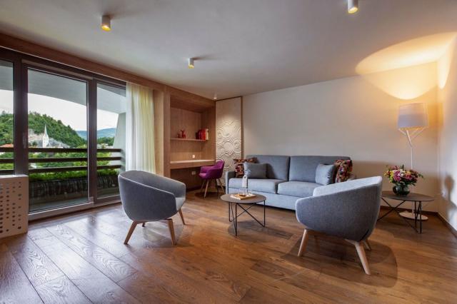 2lůžkový Suite s výhledem na jezero, Hotel Park, Bled, Slovinsk