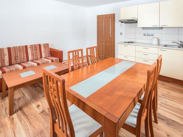 Apartmán č. 1 - obývací pokoj s kuchyní