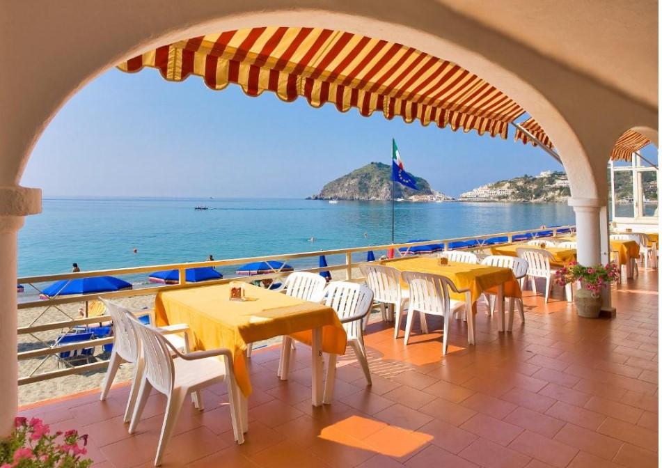 Hotel Vittorio, Barano d Ischia, Jižní pobřeží, Ischia, Itálie,
