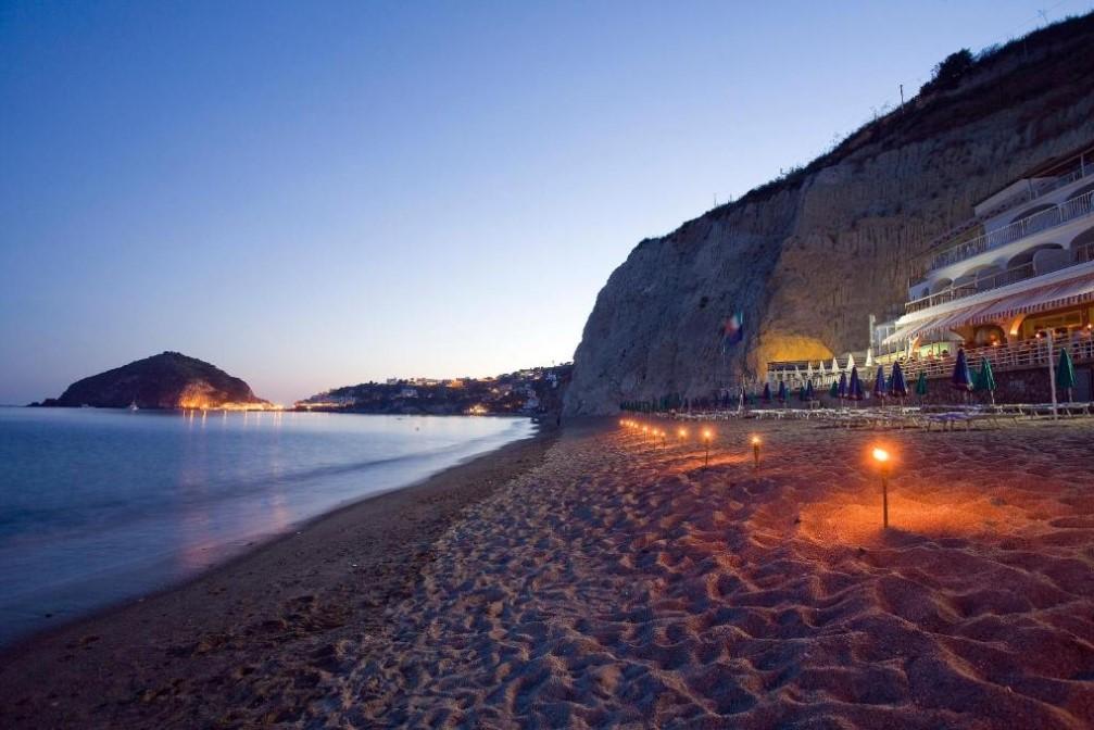 Hotel Vittorio, Barano d Ischia, Jižní pobřeží, Ischia, Itálie,