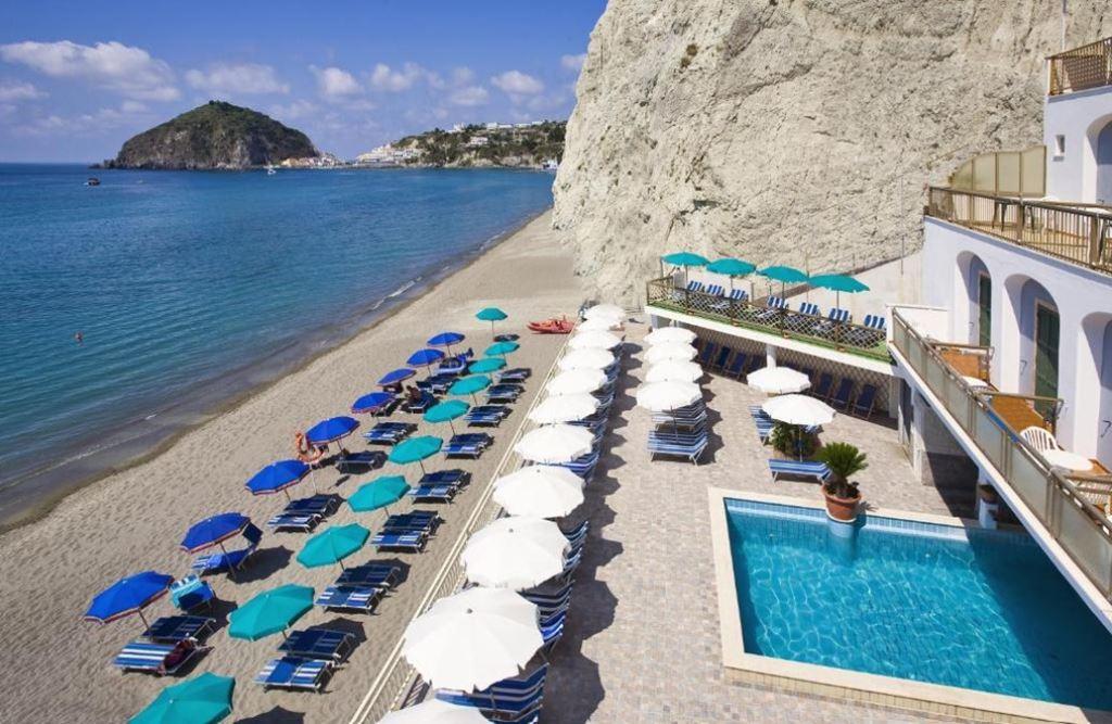 Hotel Vittorio, Barano d Ischia, Jižní pobřeží, Ischia, Itálie,