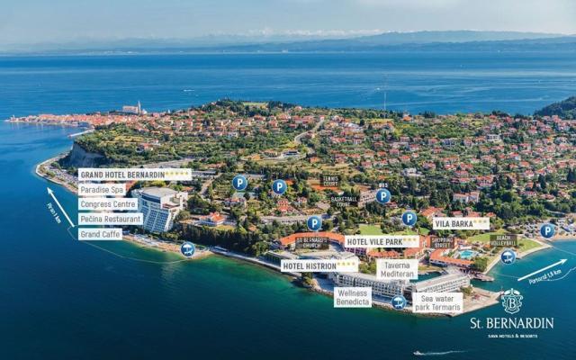 Hotel Histrion, Portorož, Slovinský Jadran, Slovinsko, Dovolená