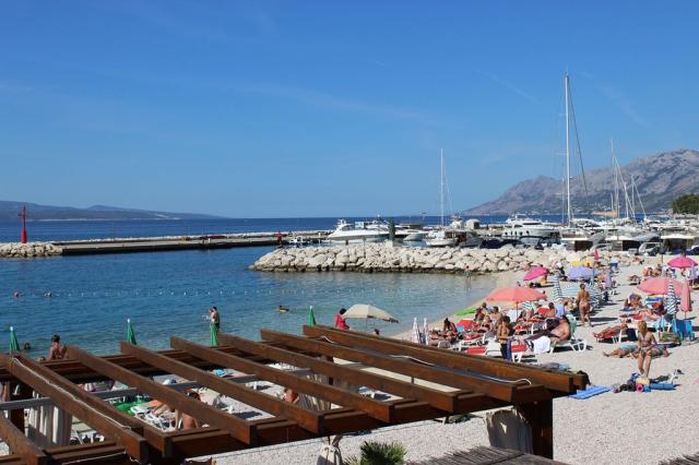 Family Resort Urania, Baška Voda, Makarská riviéra, Chorvatsko,