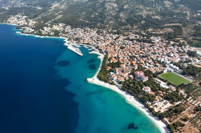 Family Resort Urania, Baška Voda, Makarská riviéra, Chorvatsko,