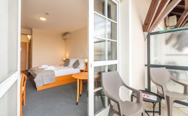 2lůžkový pokoj s balkonem, Thermal Hotel Mosonmagyarovar, CK 