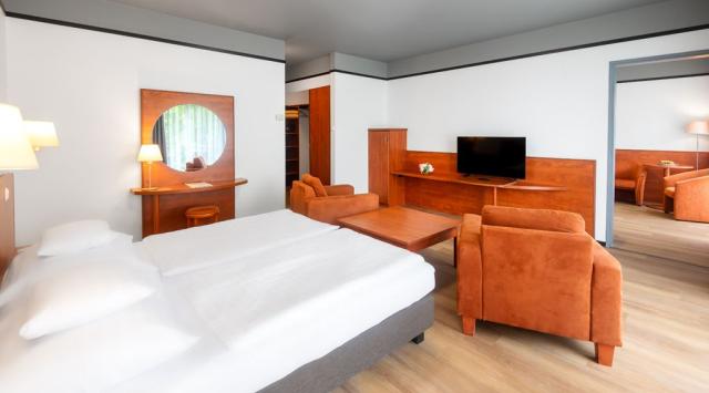 Rodinný pokoj (dva propojené pokoje Superior), Hunguest Hotel B