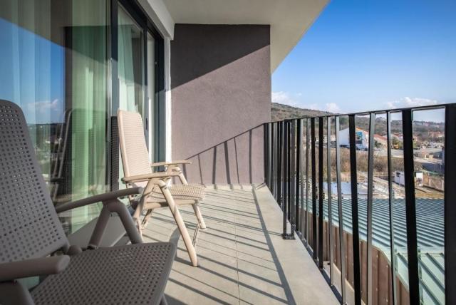 2lůžkový pokoj Standard s balkonem a výhledem na moře, Hotel Ad