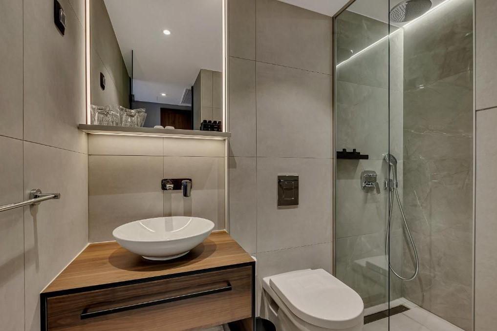 2lůžkový pokoj Standard s francouzským balkonem, Boutique Hotel