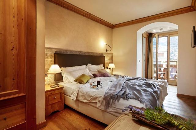 2lůžkový pokoj Standard s balkonem, Hotel Rezia, Bormio, Itálie