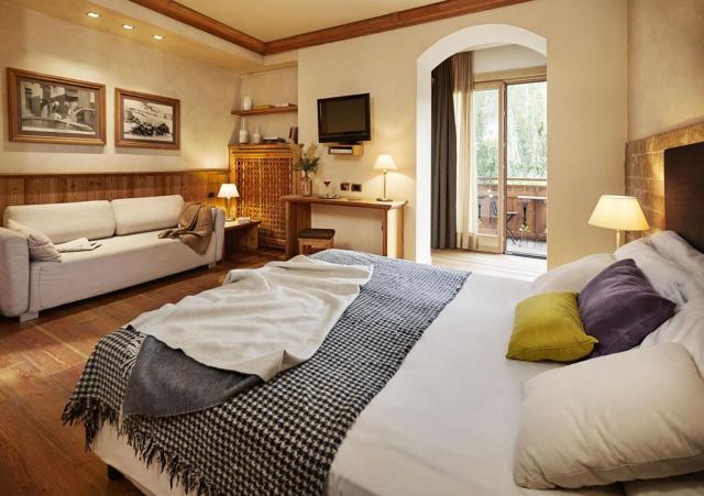 2lůžkový pokoj Superior, Hotel Rezia, Bormio, Itálie, CK 