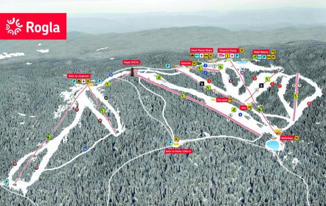 Hotel Brinje, Rogla, Slovinsko, CK 