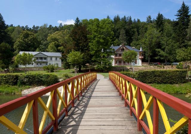 Hotel Vila pod Lipami, Luhačovice, Česko, CK 