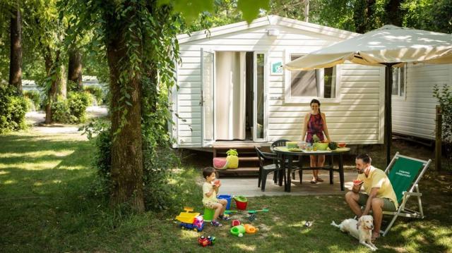 Mobilní dům H PLUS, Camping Sabbiadoro, Lignano, Itálie, Dovole