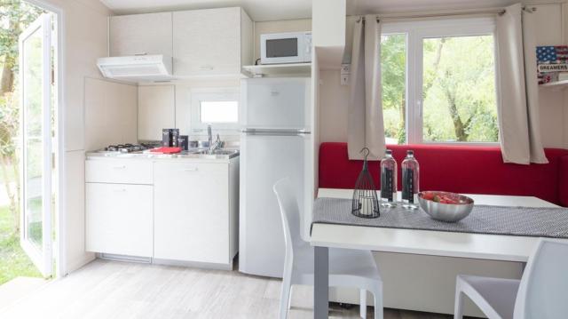 Mobilní dům H PLUS, Camping Sabbiadoro, Lignano, Itálie, Dovole