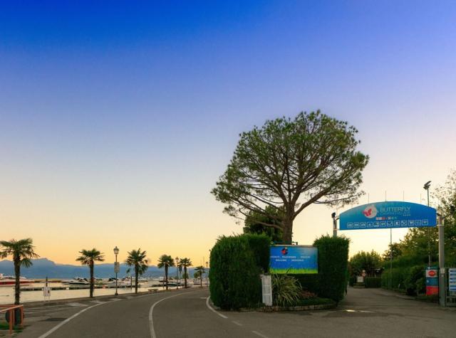 Butterfly camping village, Peschiera del Garda, Gardské jezero,