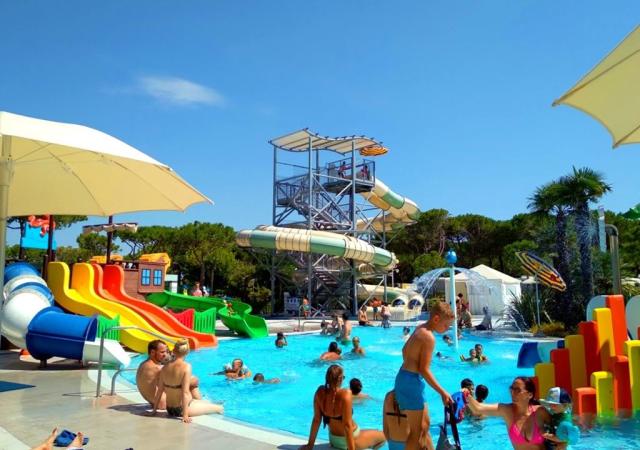 Camping Residence Village, Cavallino Treporti, Severní Itálie, 