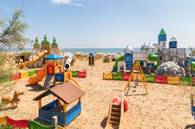 Camping Residence Village, Cavallino Treporti, Severní Itálie, 