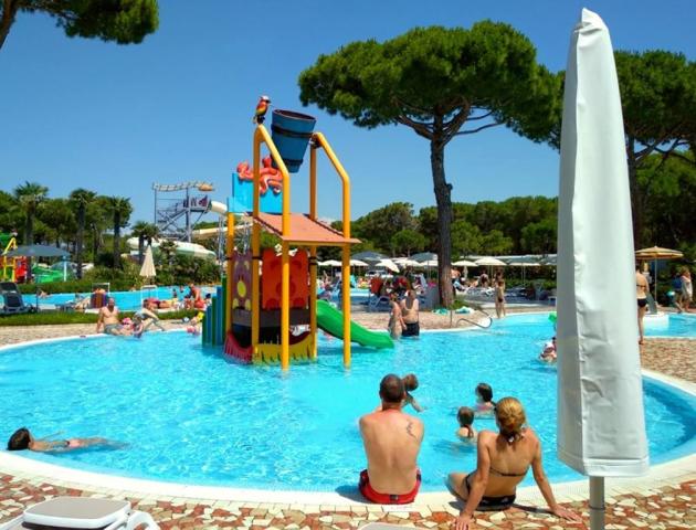 Camping Residence Village, Cavallino Treporti, Severní Itálie, 