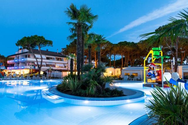 Camping Residence Village, Cavallino Treporti, Severní Itálie, 