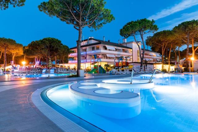 Camping Residence Village, Cavallino Treporti, Severní Itálie, 