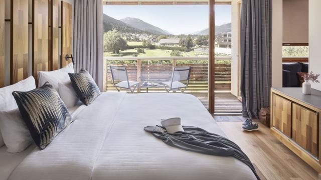 Juniorsuite deluxe 2+2 s výhledem na hory pro 2 dospělé a 2 dět