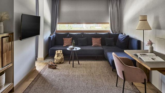 Juniorsuite SUPERIOR 2+2 s výhledem na vesnici pro 2 dospělé a 