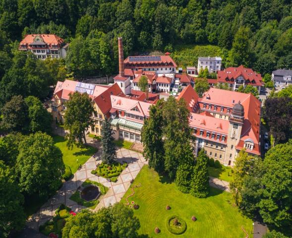 Lázeňský dům Jan Kazimierz, Lázně Duszniki Zdrój, Polsko, Dovol